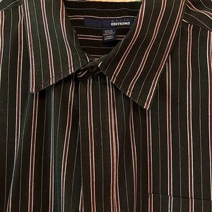 Men’s Black Stripe Sport Shirt